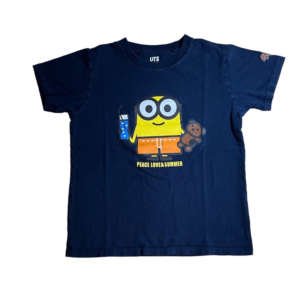 UT Uniqlo Despicable Me Minion Made Summer T-shirt 140cm Japan